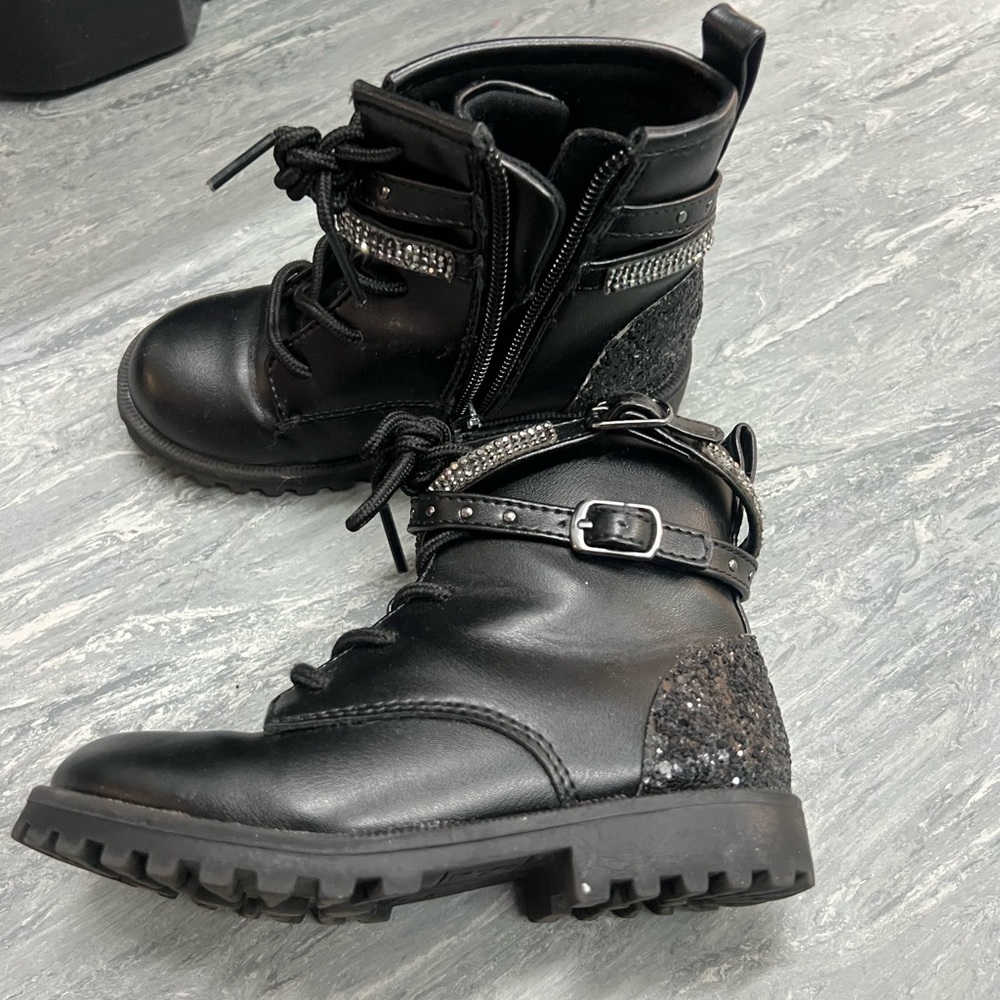 Mix No. 6 Black Girl’s Boots